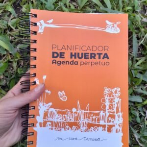 Planificador de huerta y agenda - Tapa blanda