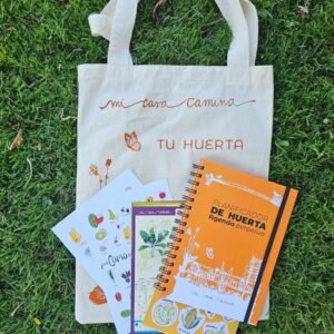 Planificador de huerta y agenda perpetua + calendario lunar biodinamico